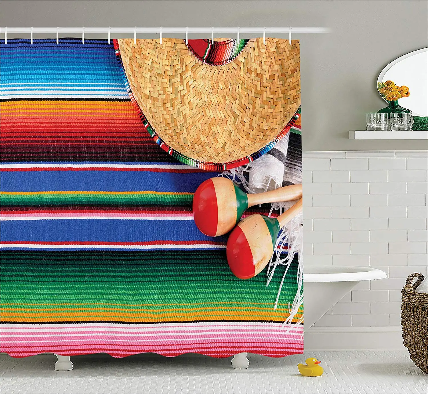 Мексиканские украшения Мексиканская работа соломенная шляпа-сомбреро maracas Serape