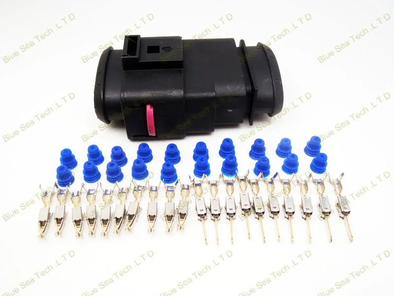 Образец 2 комплекта 10 контактный разъем для фар серии VW автомобильный