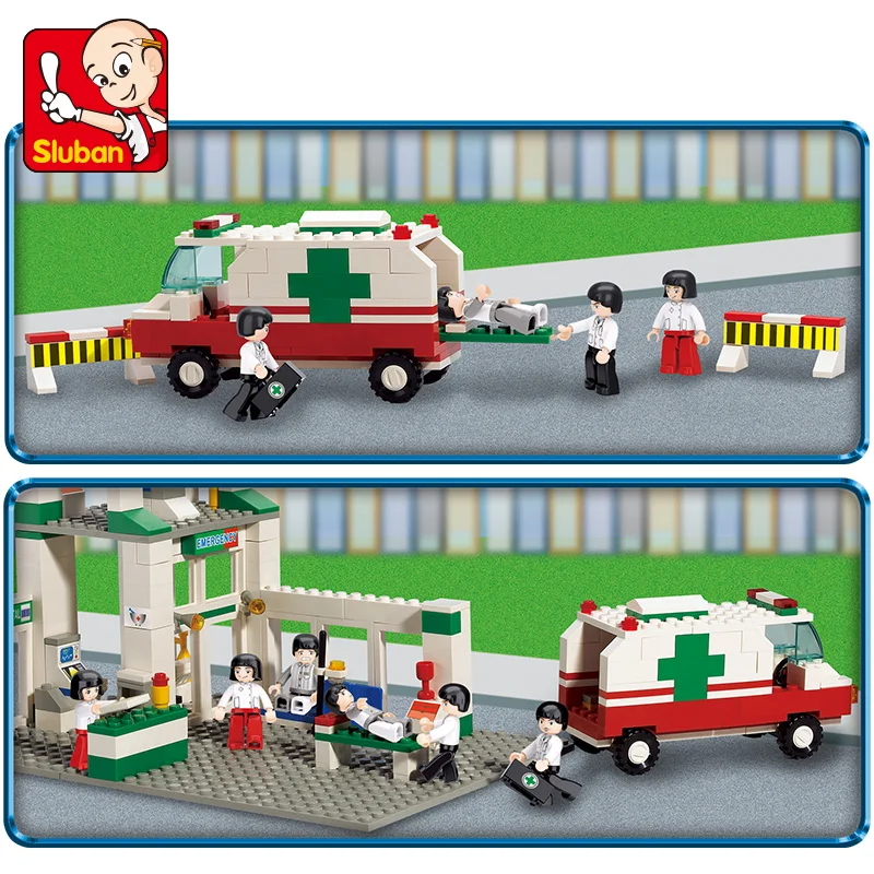 Sluban модели Здание игрушка Совместимость с LEGO Лего Legos Конструктор B5600 376 блок