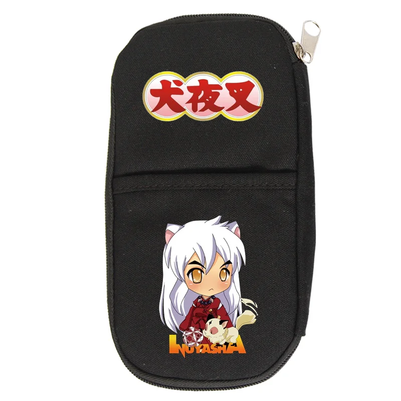 Аниме Kagome Sesshoumaru бумажник Inuyasha для мальчиков и девочек пенал школьные