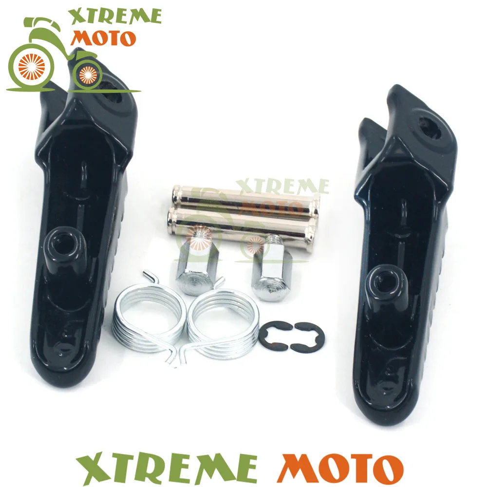 Черные опоры для передних гонок ног кронштейны штатива Honda CBR600 F4 99 00 CBR 600 F4I 01 02 03 04