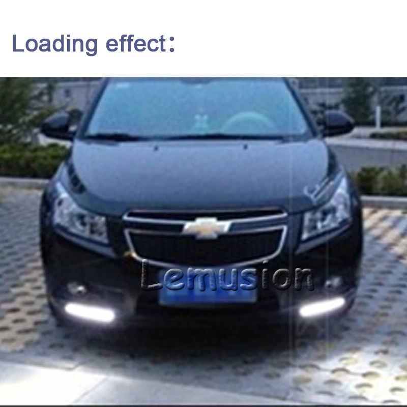 2X Автомобильные светодиодные дневные ходовые огни 6 LED для Toyota Corolla Avensis Rav4 Auris Prius