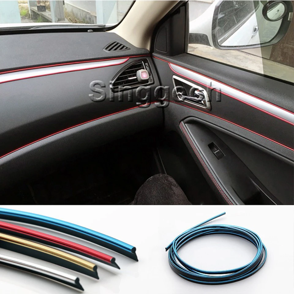 Наклейка для внутренней отделки автомобиля ZDPARTS 3 м Volkswagen VW Golf 4 5 7 6 MK4 Honda Civic 2006-2011