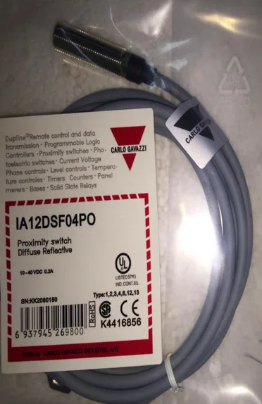 Бесплатный датчик доставки IA12DSF04PO/IA12DSN04NO приближения постоянного тока с тремя