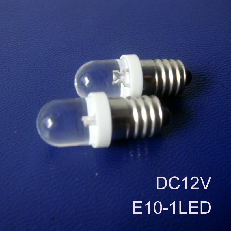 Высокое качество DC12V Автомобильные светодиодные лампы E10 для приборов сигнальные