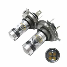 2 шт. Высокое качество H4 100 Вт Высокая мощность 20SMD Автомобильная