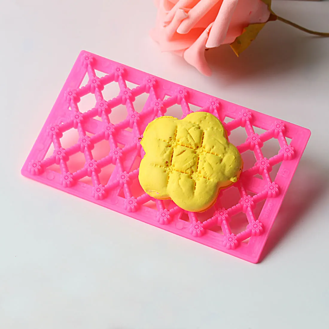 Новый цветок формы помадки кекс тиснение резак глазури Печенье сахарное ремесло