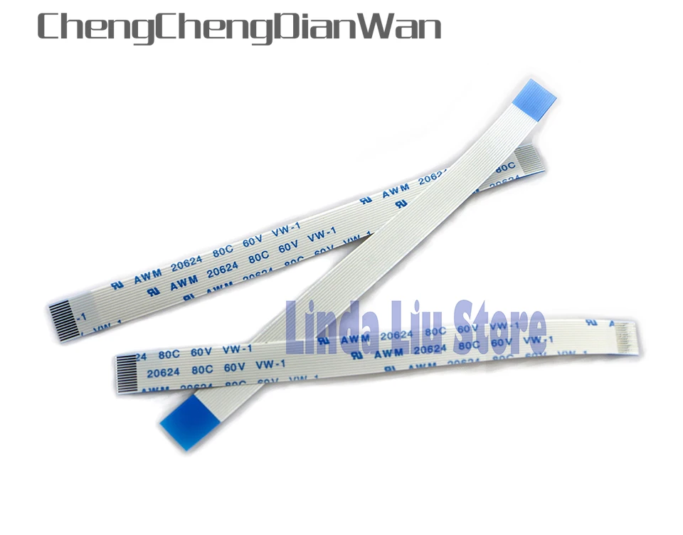

ChengChengDianWan 200pcs/lot 14 pin Eject ribbon cable Power Switch flex Cable on off cable for ps4 controller
