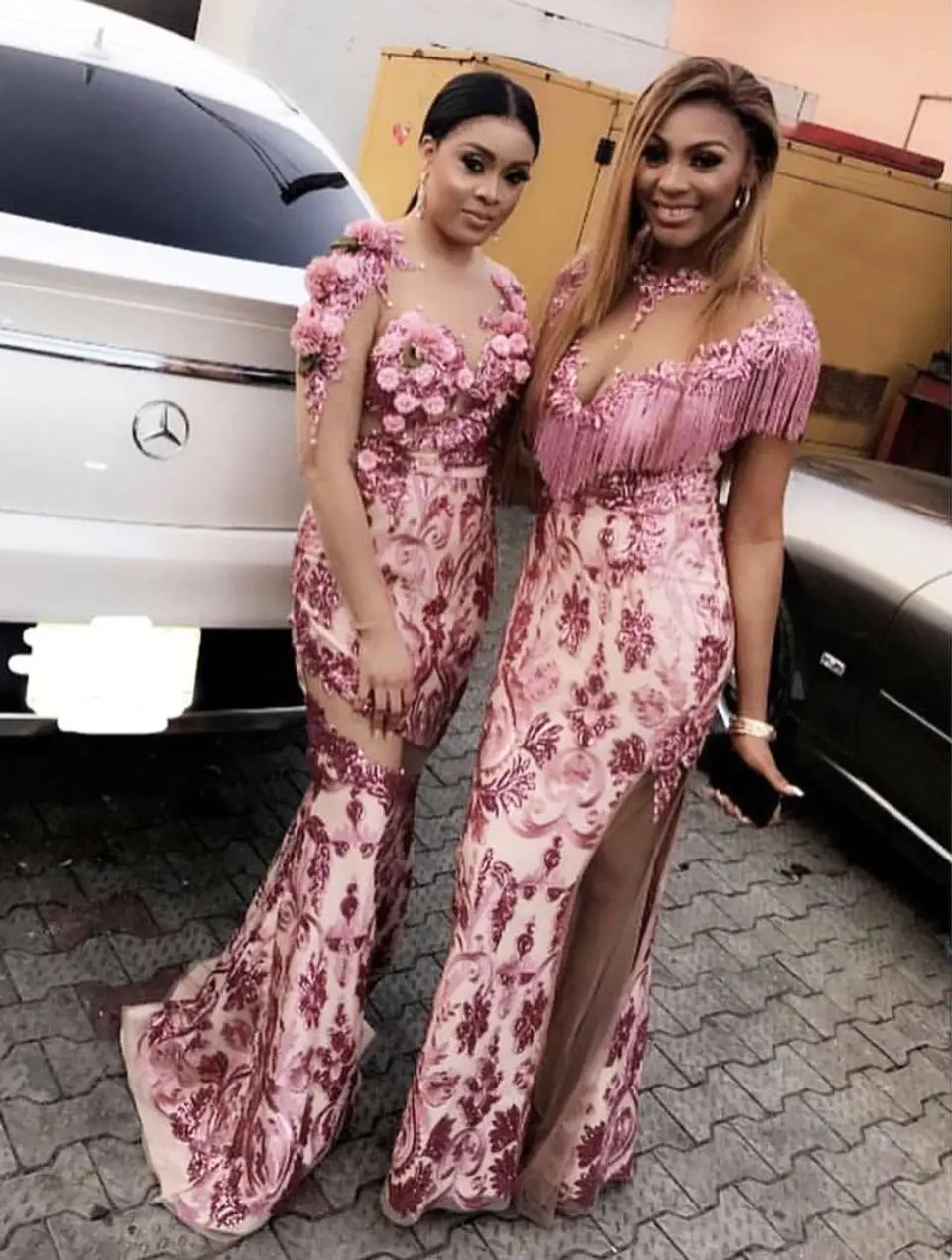 Элегантная бордовая винная оптовая продажа нигерийских кружевных тканей для