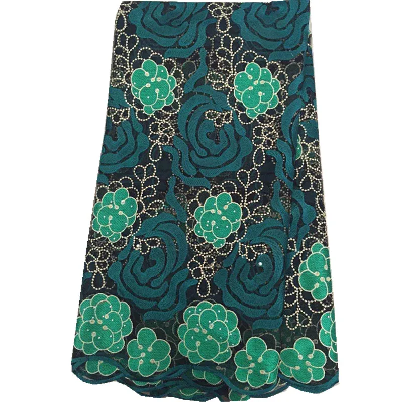 Французский Кружево Ткань с бисером. высокое качество гипюра Тюль для свадебное