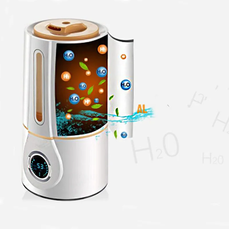 Ultrasonic Humidifier Home Air Aroma Diffuser Nebulizer Mute Mini Sterilization Oxygen Bar Aromatherapy | Бытовая техника
