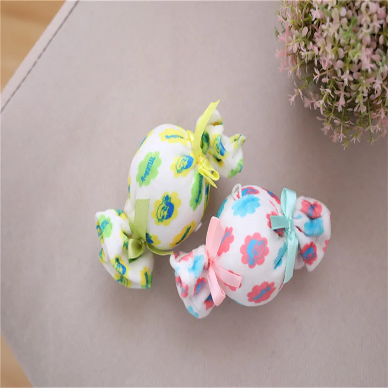 

A Bag Of Plush Candy Pudding Pillow Simulation Stuffed Snack Soft Cushion Toys For Children Girlfriend Gift