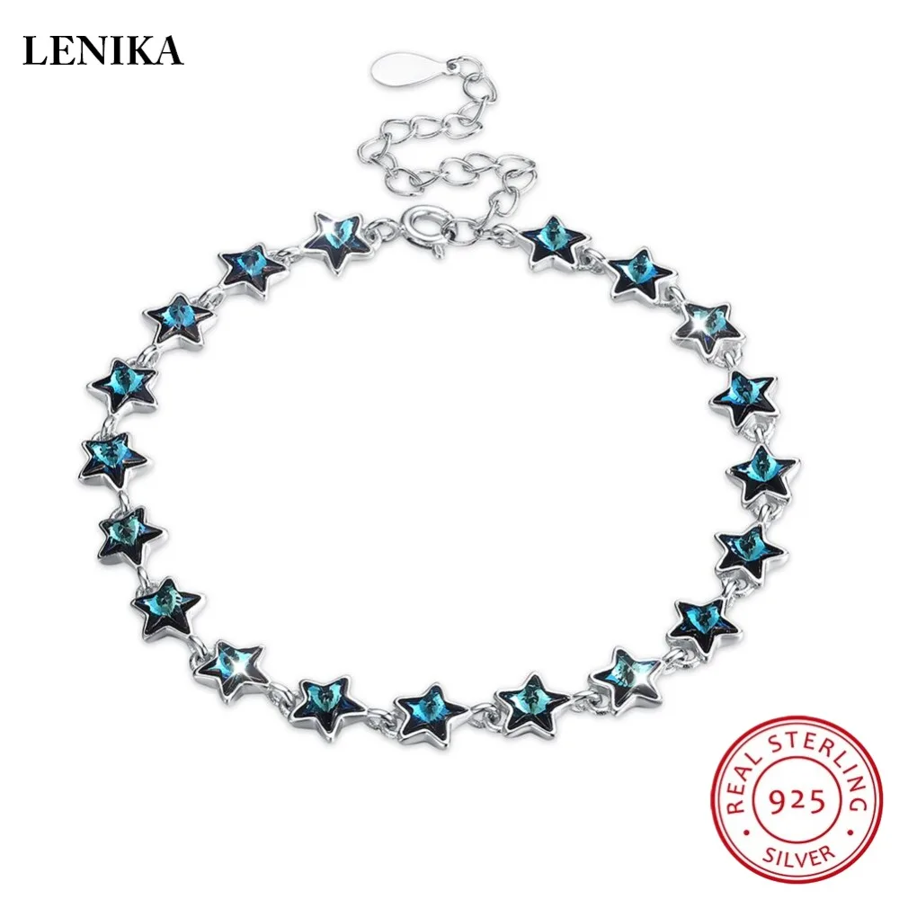 Женский браслет с кристаллами Сваровски подвеска-браслет LEKANI для женщин