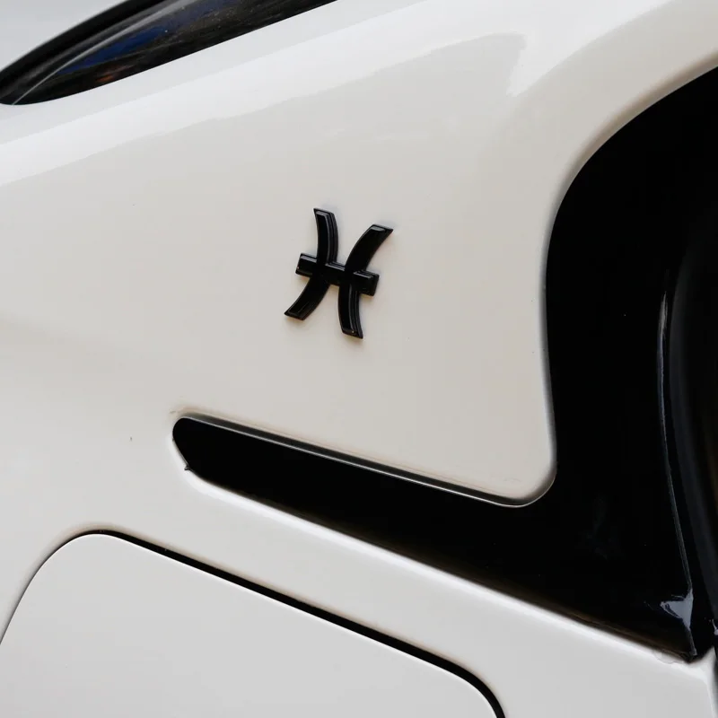 Знаки зодиака Noizzy эмблема для автомобиля черная хром Золотая|car styling|car stickerblack chrome