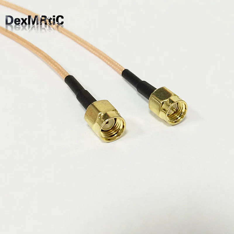 НОВЫЙ SMA Штекерный выключатель RP штекер с гнездом переходник для