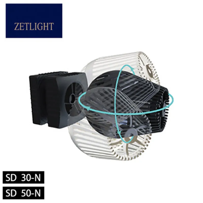 Zetlight SD30N SD50N волновой Производитель VVVF насос магнит присоски резервуар для воды