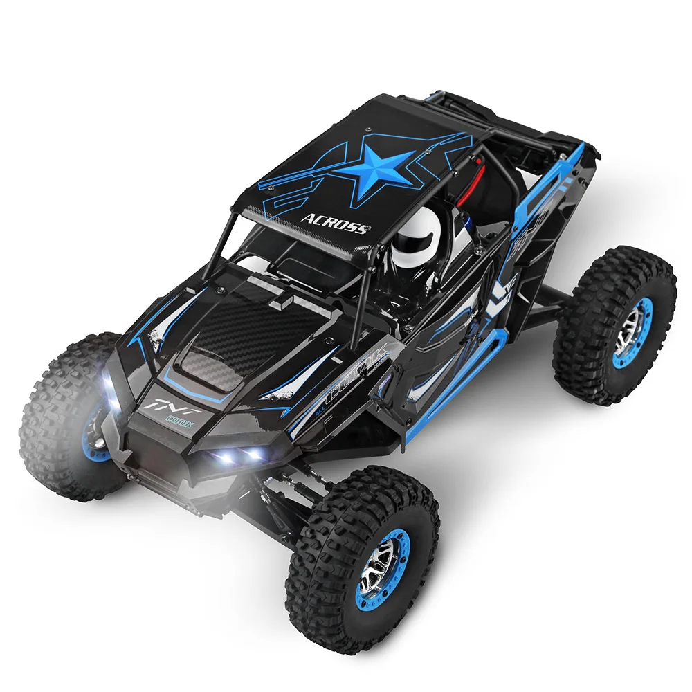 RC автомобиль Wltoys 10428 B 1/10 2 4G 2CH 4WD 30 км/ч Электрический гусеничный Рок с начесом для