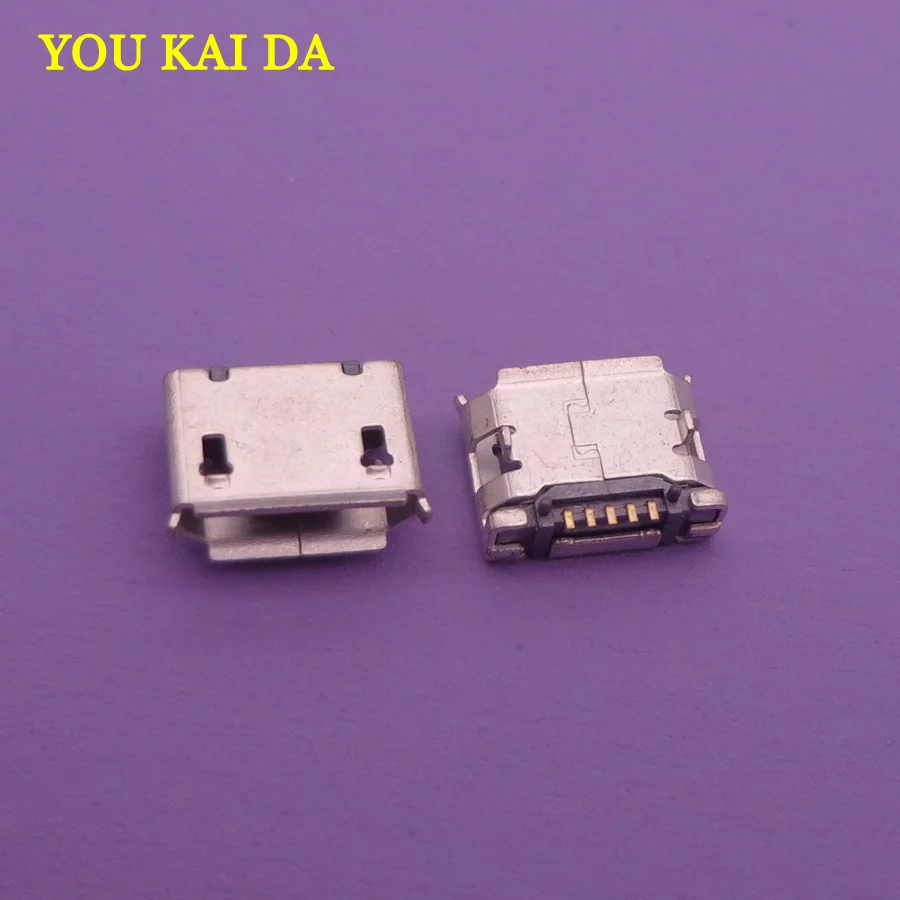 10 шт./лот Micro USB 5P 5 контактный разъем хвостовой для зарядки штепсельная вилка|socket