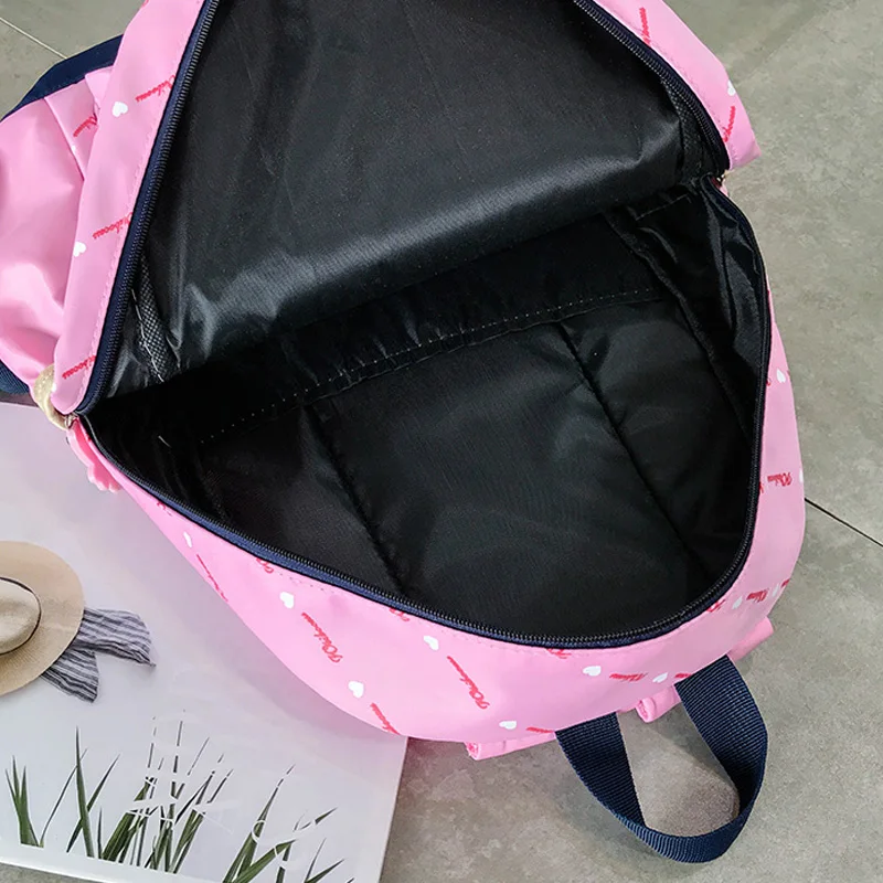 Детский рюкзак 3 шт./компл. школьные сумки для девочек школьный сумка портфель