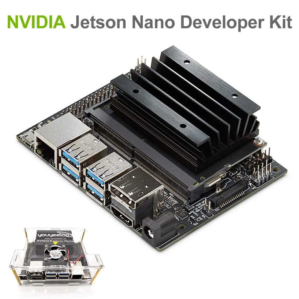 NVIDIA Jetson Nano A02 Developer Kit for Artiticial Intelligence Deep Learning AI Computing,Support PyTorch, TensorFlow Jetbot