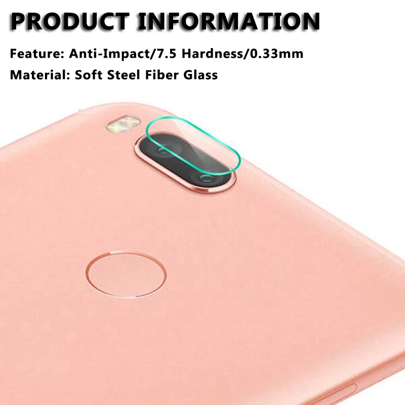 Защитная пленка для объектива задней камеры 2 шт. прозрачное закаленное стекло