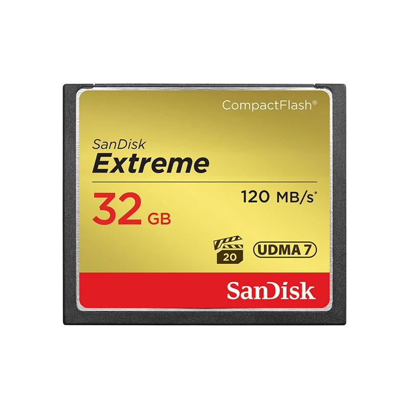 Sandisk компактная флэш карта памяти CF 32 гб 64 128 800X высокоскоростная подходит для