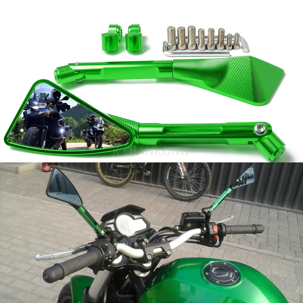 Универсальное мотоциклетное зеркало заднего вида на руль для Honda msx125 Kawasaki versys 650