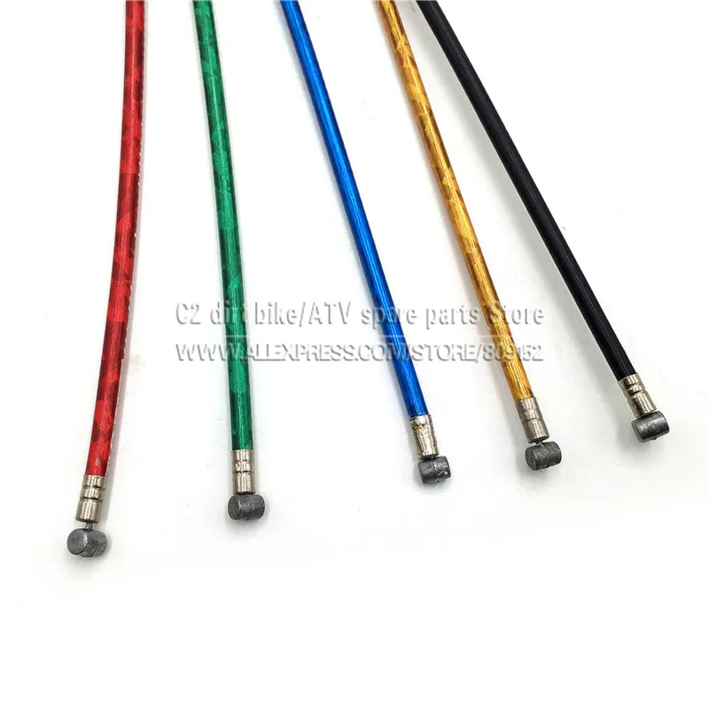 Colourful throttle cable for mini dirt bike ATV 2 stroke | Автомобили и мотоциклы