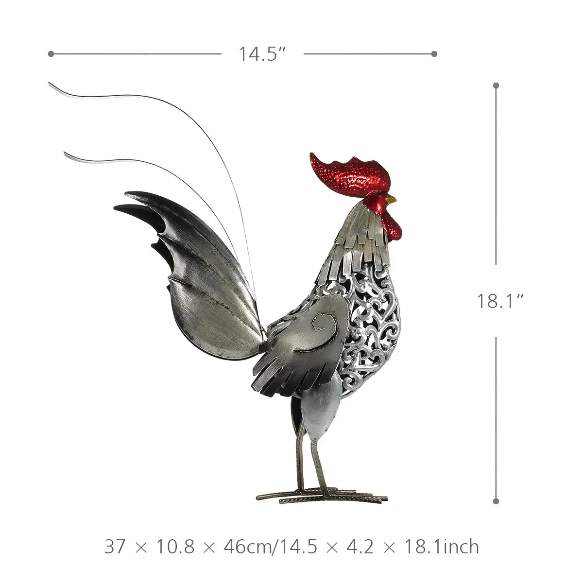 Металлическая скульптура TOOARTS аксессуары для украшения дома резной Железный