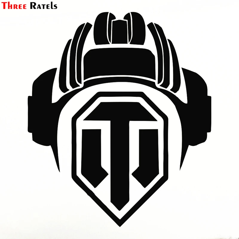 

Three Ratels TZ-1394#17.5*15cm Car Stickers For World Of Tanks Funny Sticker Auto Decals