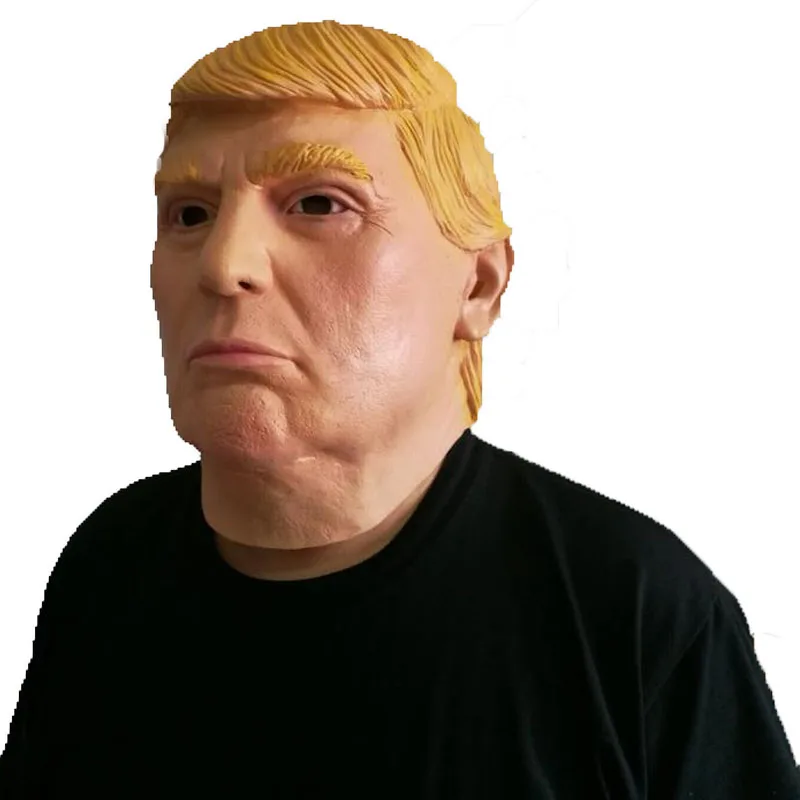 

Cosplay Trump Mask Donald Trump Overhead Mask Props Funny Latex Masks Famous Celebrity Billionaire Cosplay Masquerade Costume