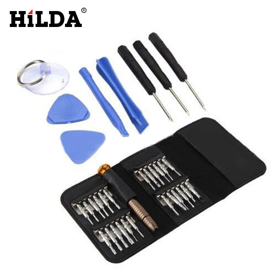 HILDA 33 в 1 плоскогубцы для открывания экрана мобильного телефона набор