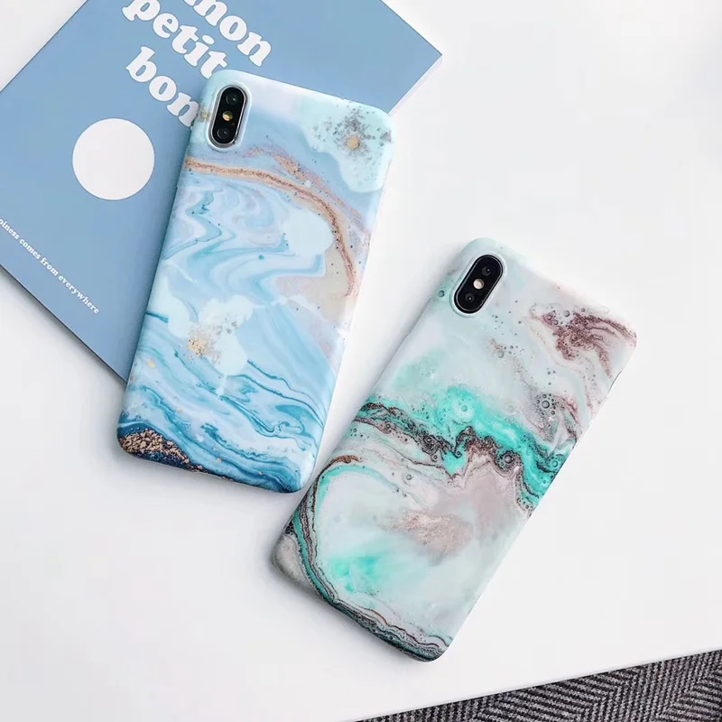 Роскошный Матовый мраморный чехол для телефона Huawei P30 P20 pro lite силиконовый Mate20 Nova 3
