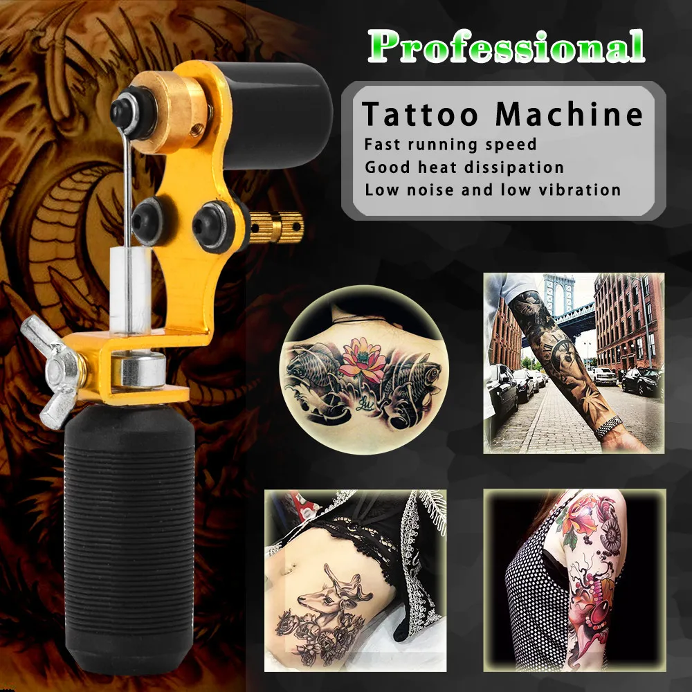 Роторная татуировочная машина Maquinas De Tatuagem мотор тату-пистолет роторная Татто ротатива Maquina De Tatuar Rotativa мотор Mesin Tatuaje