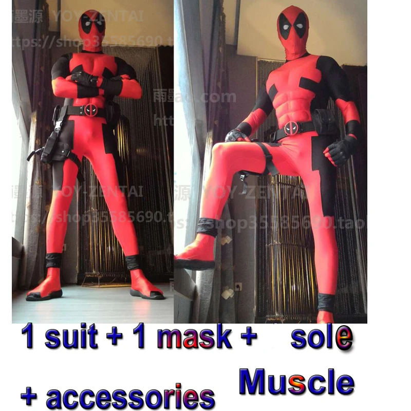 Костюм супергероя Дэдпула на заказ женский аксессуар костюм для косплея