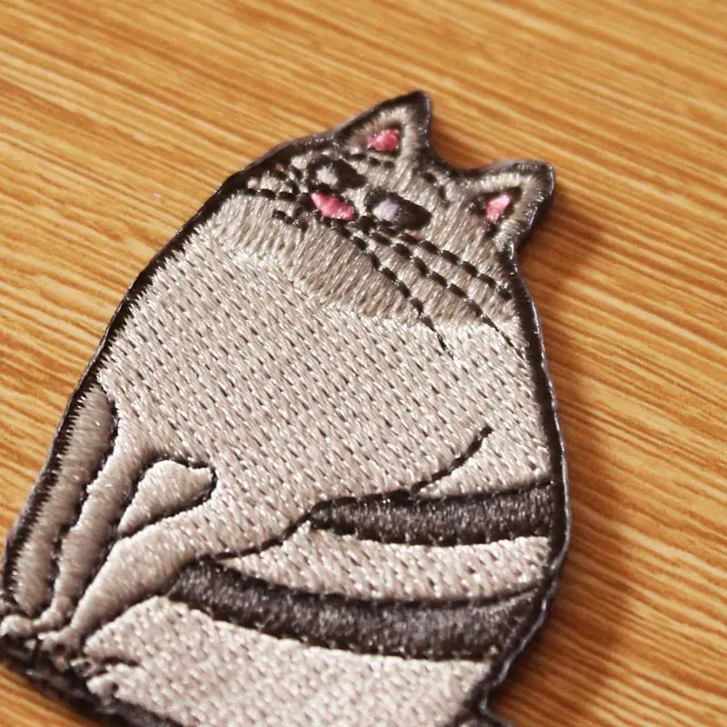 Prajna нашивки АНИМЕ DIY липучка патч на одежду милые нашивки в виде животных железные нашивки для одежды вышитая нашивка с рисунком