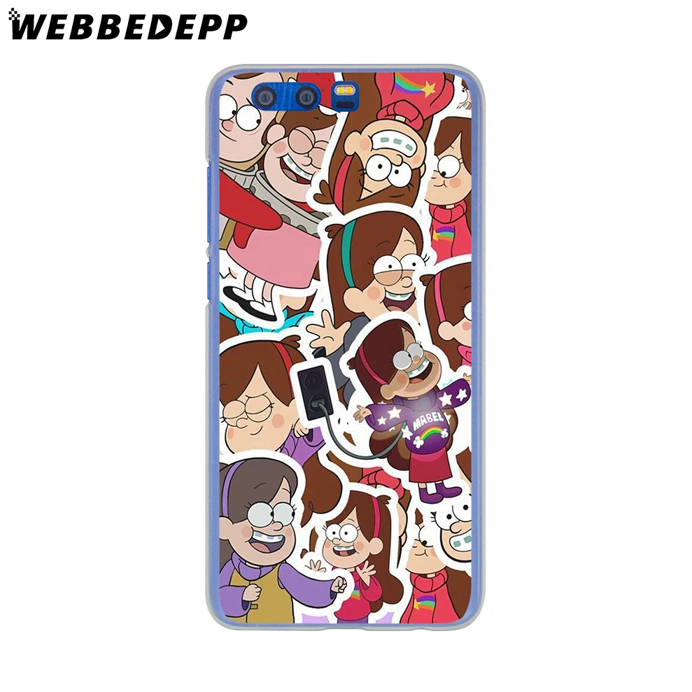 Жесткий чехол для телефона WEBBEDEPP с рисунком Гравити Фолз аниме для huawei Honor Play 9 8 8C 10 Lite 8X 7X 6A 7A Pro 2GB 3GB