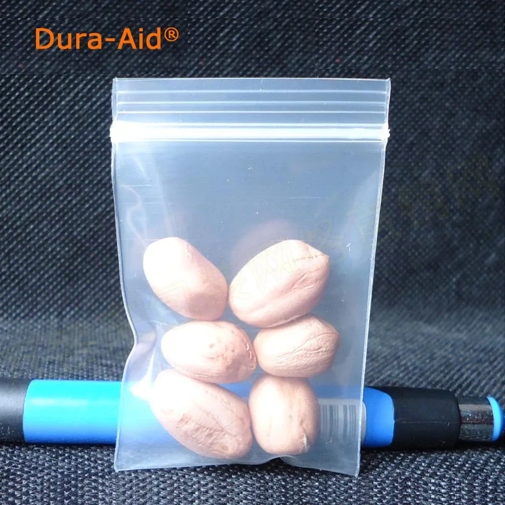 

Hot Sale Dura-Aid 500Pcs/lot 4x4cm Jewelry Ziplock Zip Zipped Lock Reclosable Plastic Poly Clear Storage Bags Thickness 0.2mm