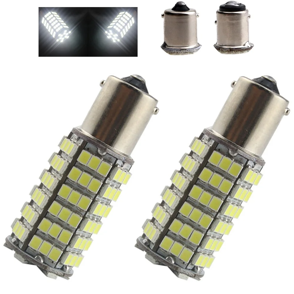 Светодиодный светильник 1156/1157 120SMD белый DC12V супер яркий белый противотуманный светильник с высокой мощностью головной светильник источник света