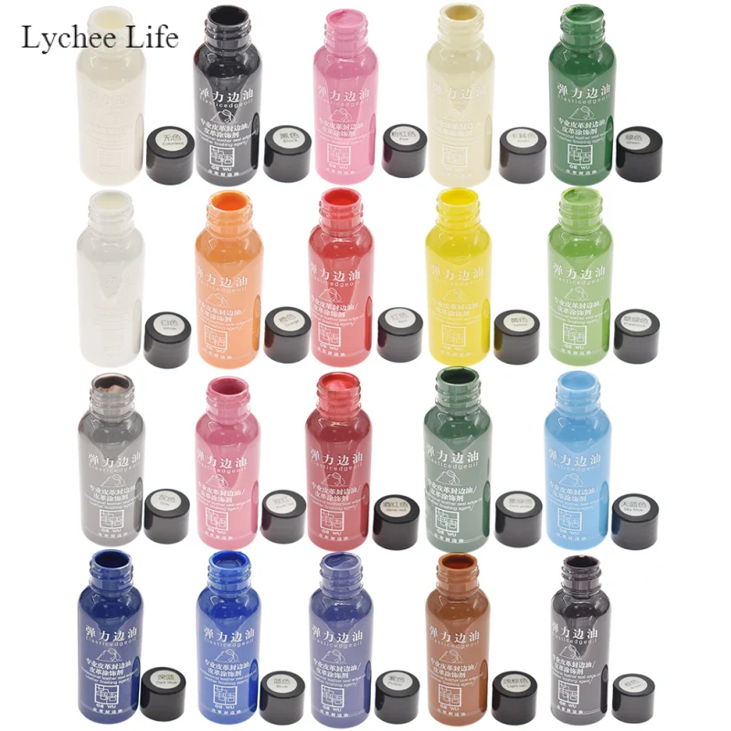 Lychee Life 30 мл Сделай Сам кожаная краска для краев масляная выделяет