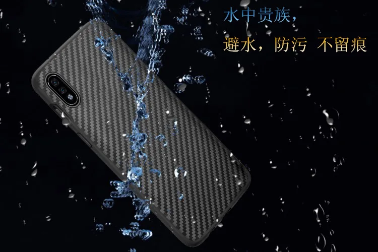 Для xiaomi mi 9 чехол Роскошный мягкий ТПУ край + жесткая ткань углеродное волокно