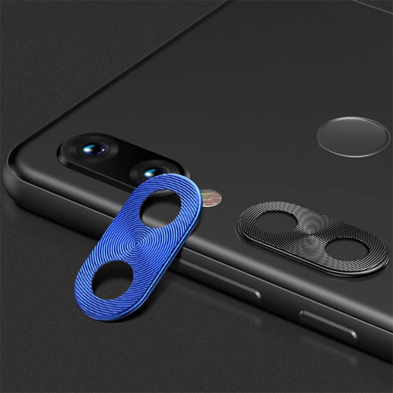 Роскошный протектор объектива камеры для Xiaomi Redmi 7 металлический задний