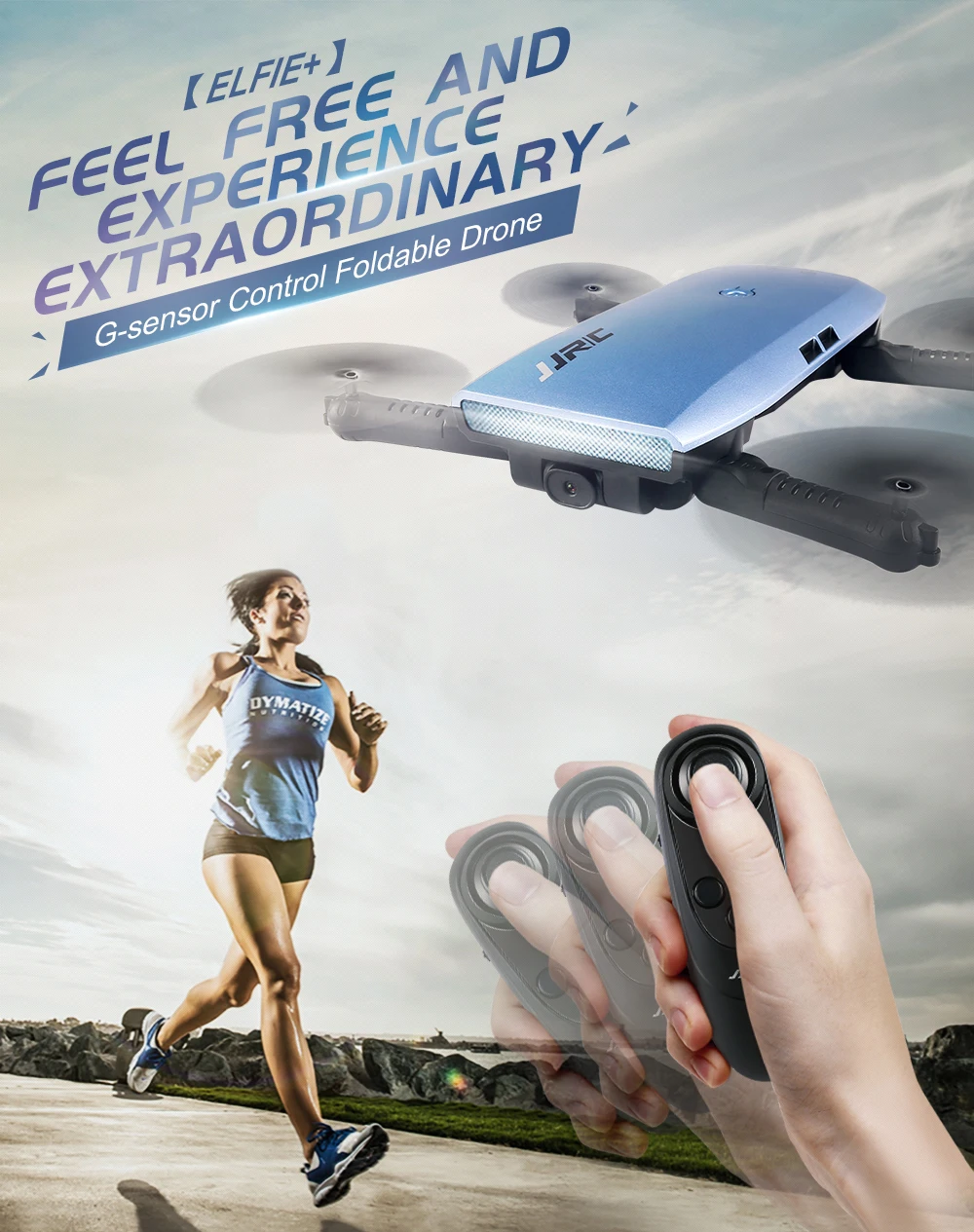 JJRC H47 ELFIE дроны складной RC Карманный селфи Дрон с WiFi FPV 720P HD камера g-сенсор контроллер вертолет Waypoints