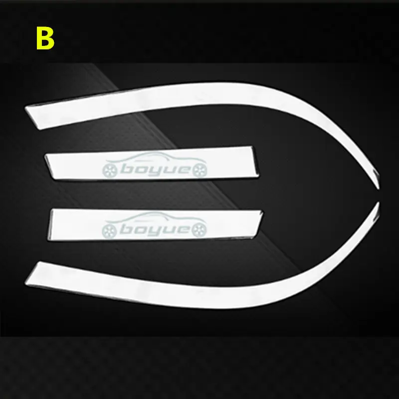 Автомобильная хромированная наклейка на зеркало заднего вида для Geely Atlas Boyue NL3 SUV