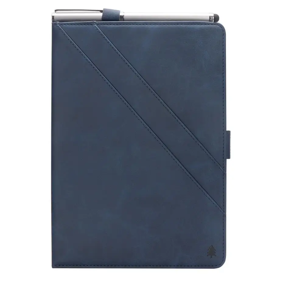 Роскошный деловой чехол из искусственной кожи чехол для samsung Galaxy Tab S3 9,7 T820 T825 чехол для планшета - Цвет: Blue