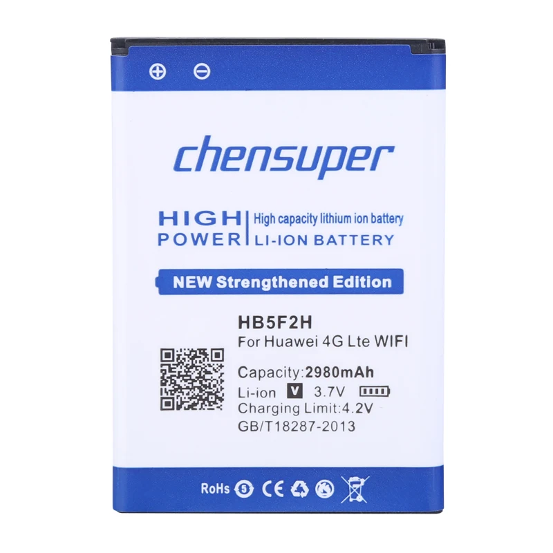Аккумулятор chensuper 2980 мАч HB5F2H для Huawei 4G Lte Wi Fi роутер E5375 EC5377 E5373 E5330 E5336