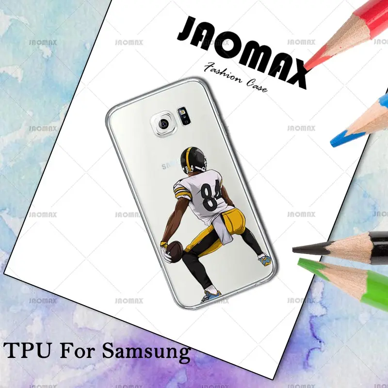 Бейсбольный спортивный футболист чехол с футбольной символикой для samsung Galaxy S7 S6 S5 S4 S3 Edge S8 Plus силиконовый