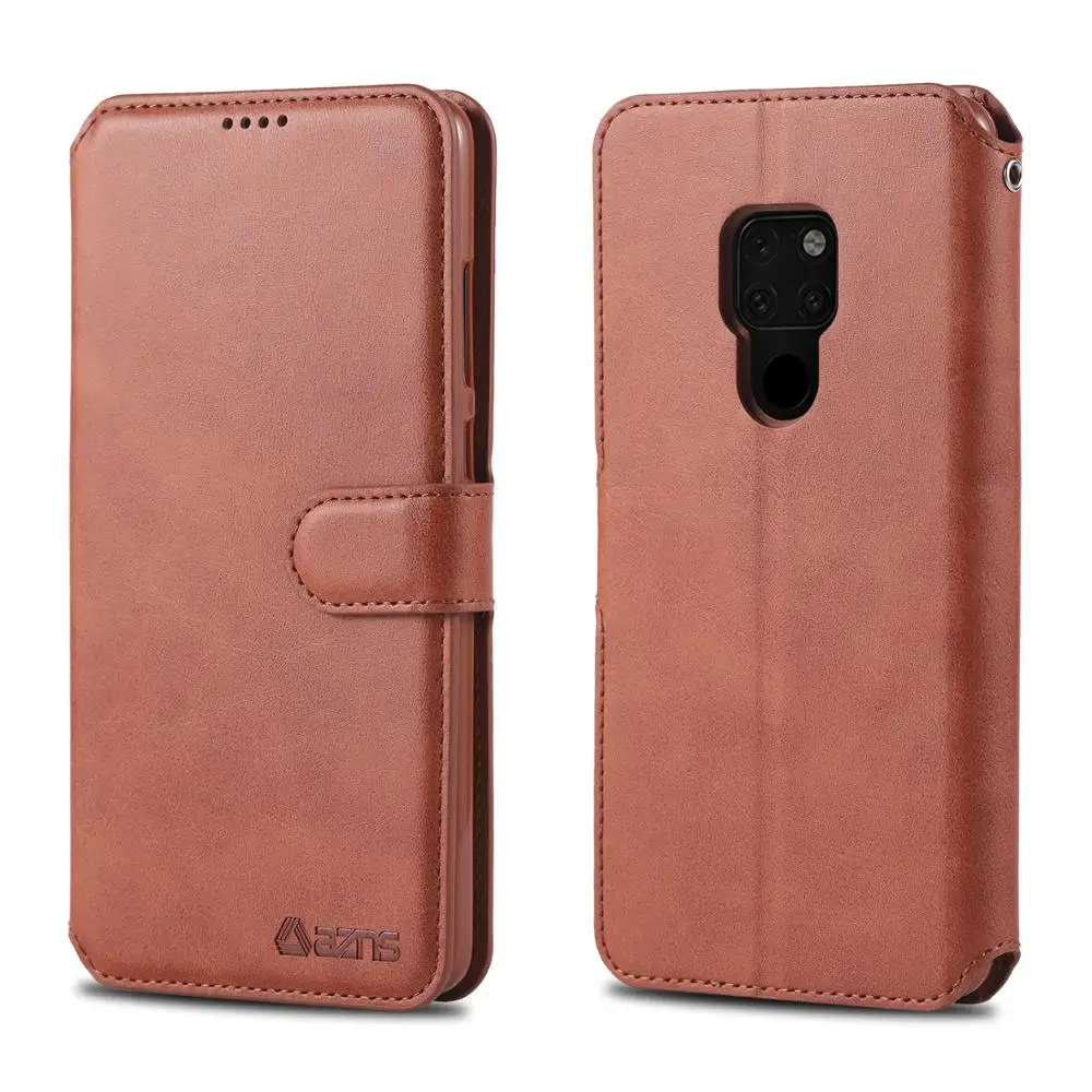 Роскошный кожаный чехол книжка для Huawei Mate20X чехлы Mate 20X с отделением карт