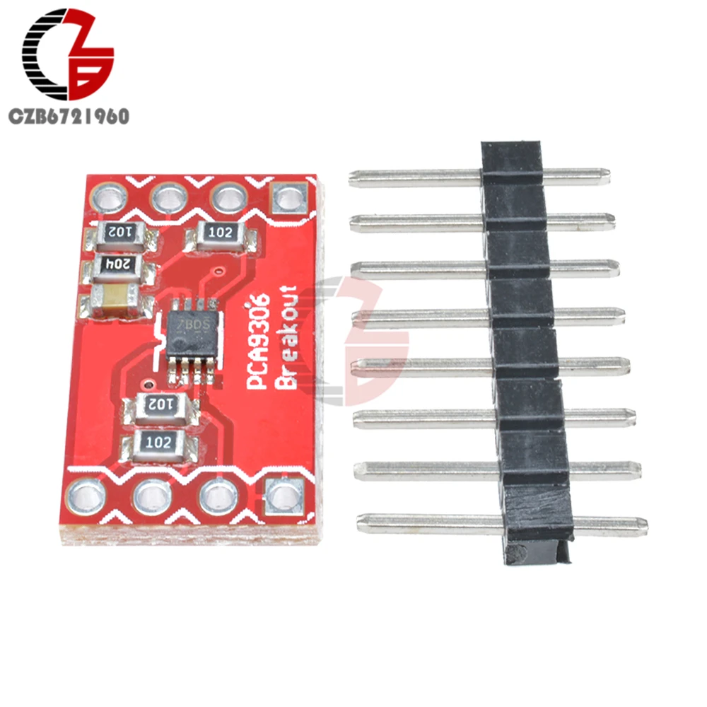 I2C 3 5 Ом PCA9306 двунаправленный преобразователь уровня напряжения разрывная плата