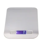 Цифровые портативные весы, электронные тонкие кухонные весы до 100 5 кг с сенсорным экраном шт.лот